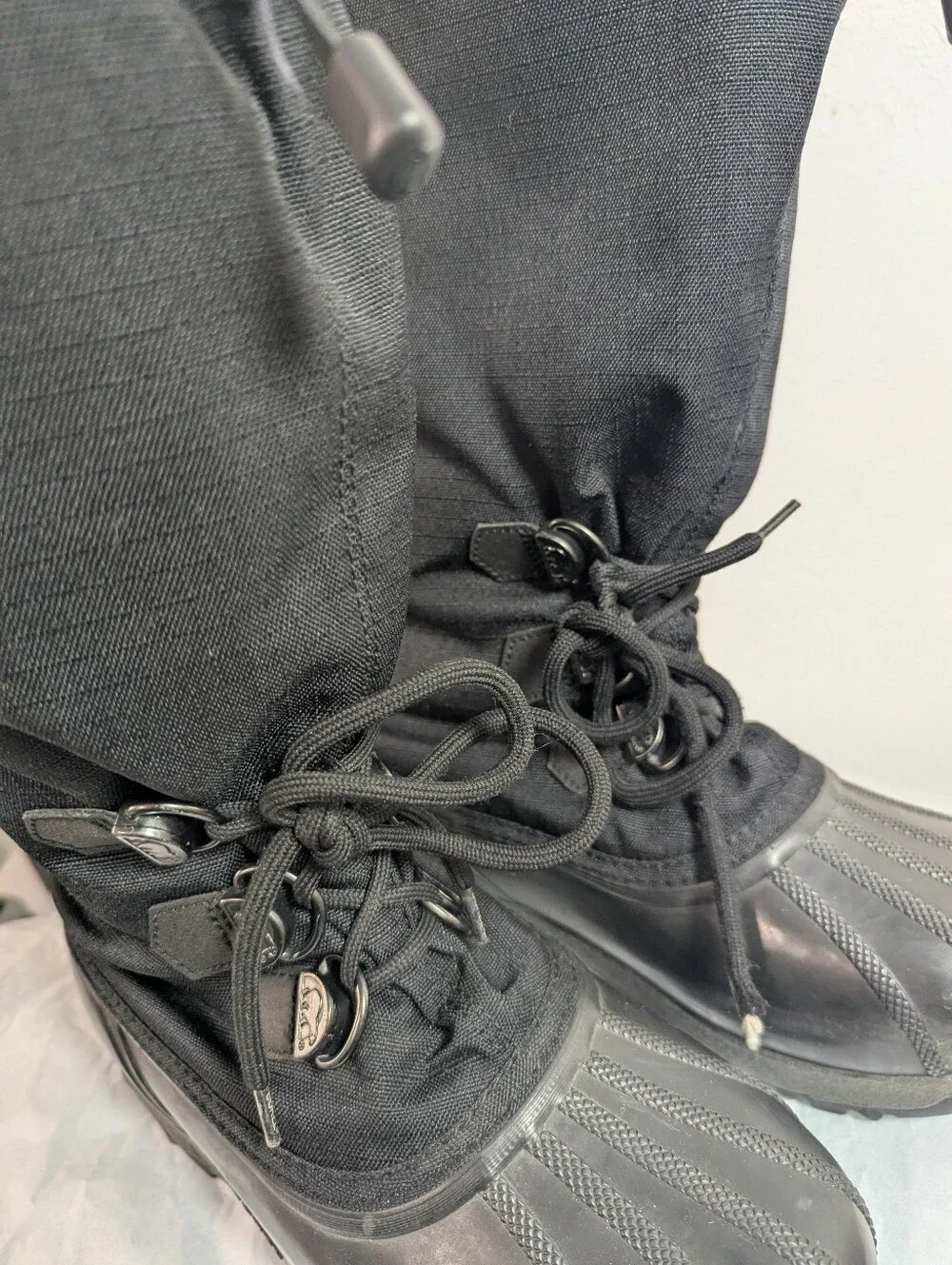 SOREL Blizzard Waterproof Insulated Black Snow Boots Men’s Size 8